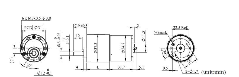 SG37CA Appearance Dimensions